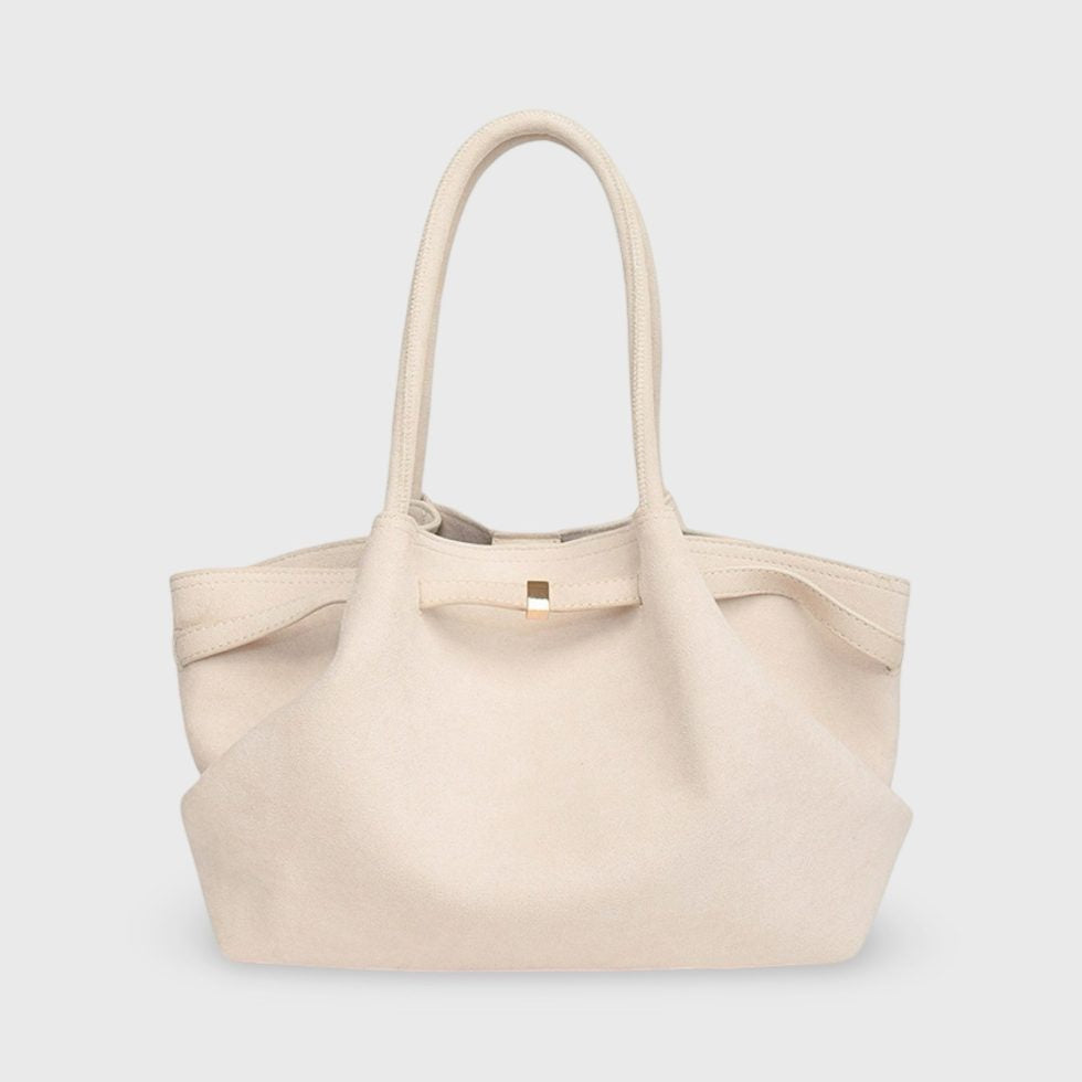 Ginny Suede Blanc