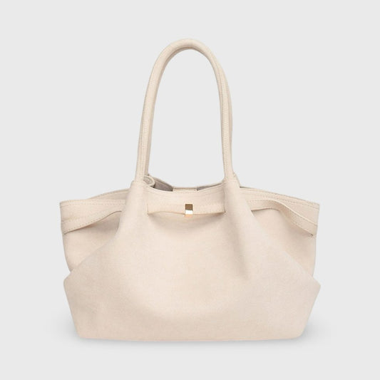 Ginny Suede Blanc